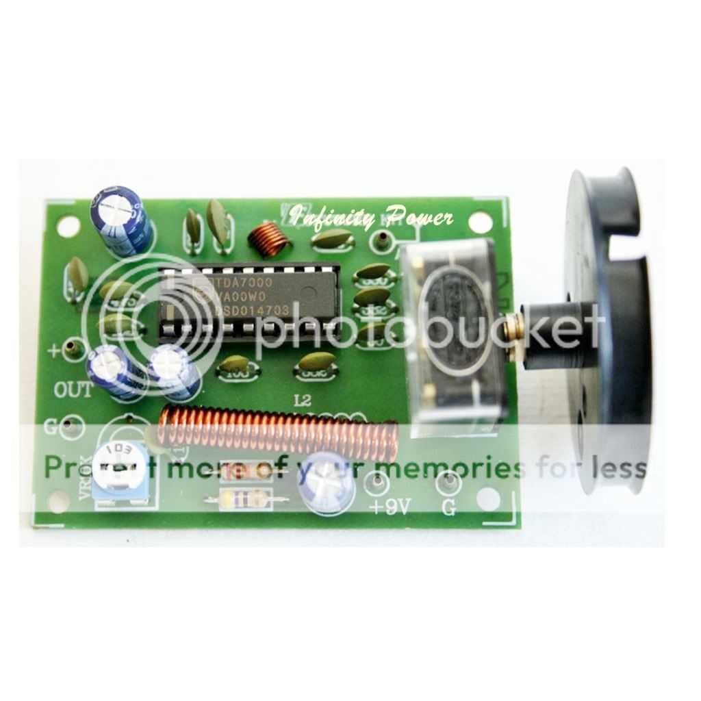 FA707 BASIC RADIO FM SIMPLIFY TUNER 88108 MHz ASSEMBLED CIRCUIT KIT